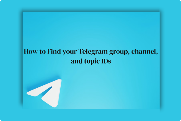 Guide to finding Telegram group, channel, and topic IDs and connecting them to TwitGram for crypto alert routing.
